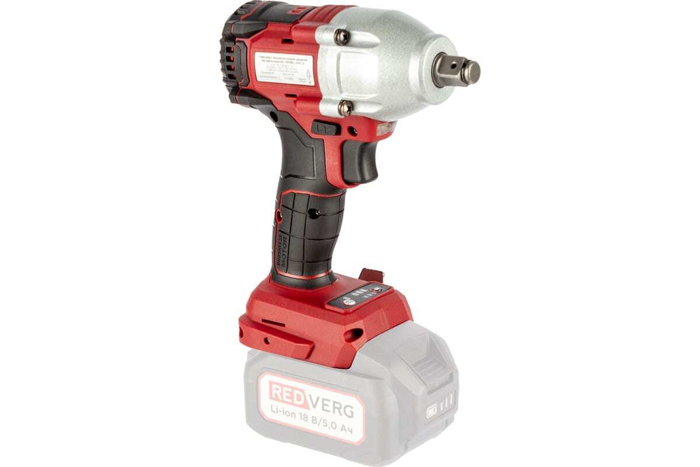Гайковерт аккумуляторный ударный бесщеточный REDVERG RD-IW18BL-500/U (без акк, без з/у) 6682904