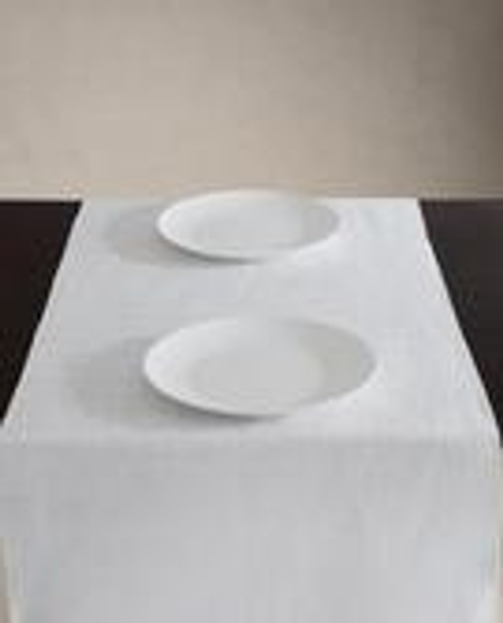 ZARA HOME СКАТЕРТЬ-ДОРОЖКА НА СТОЛ ИЗО ЛЬНА С ТЕКСТУРОЙ, БЕЛЫЙ
