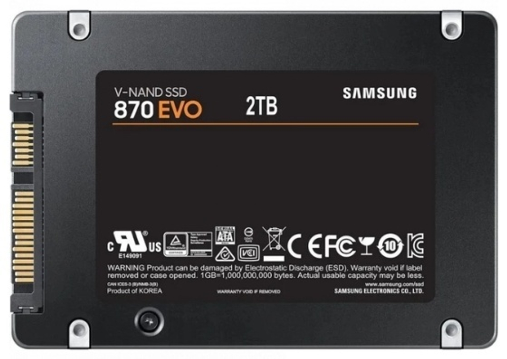 SSD Samsung MZ-77E2T0B/EU 2000 Гб