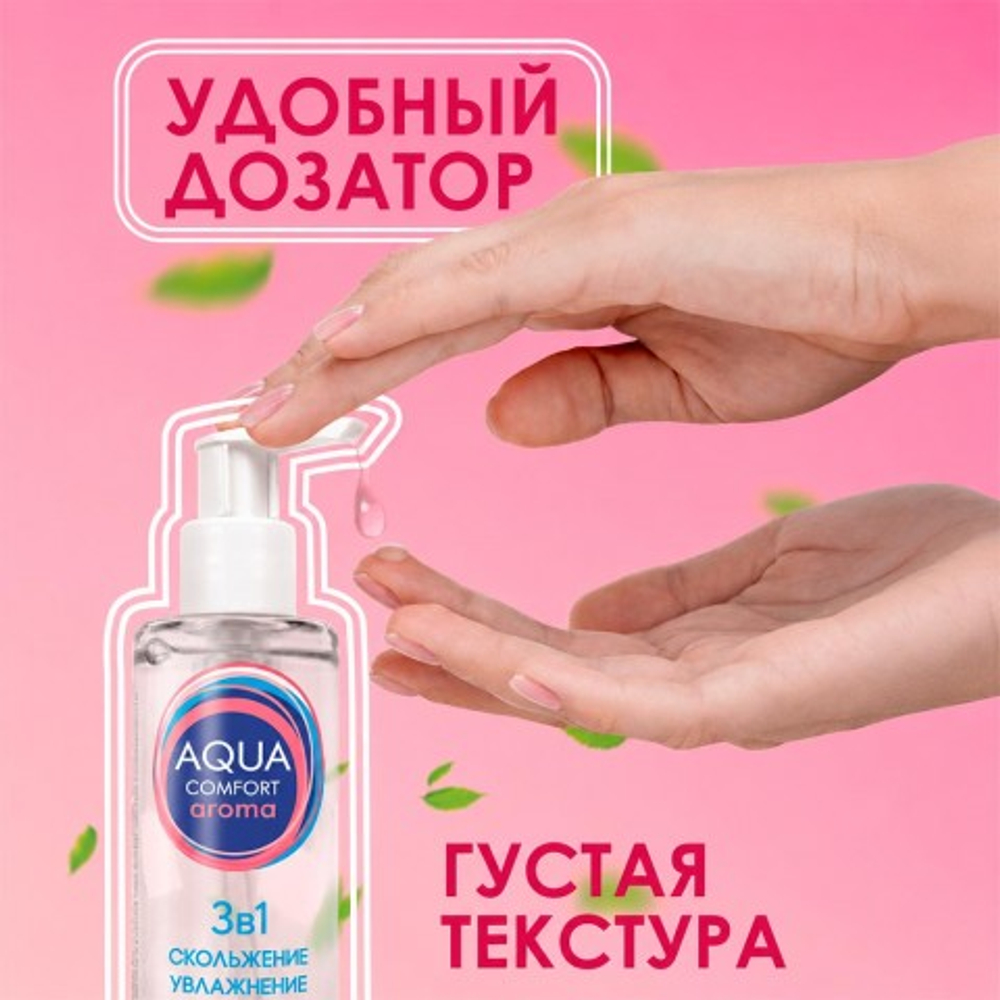 Гель-любрикант AQUA COMFORT intim AROMA, 195 г