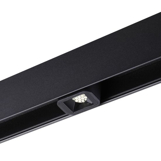 359513 SHINO NT24 164 черный Трековый светильник для низковольтного шинопровода IP20 LED 3W 48V 3000K 120Лм FLUM