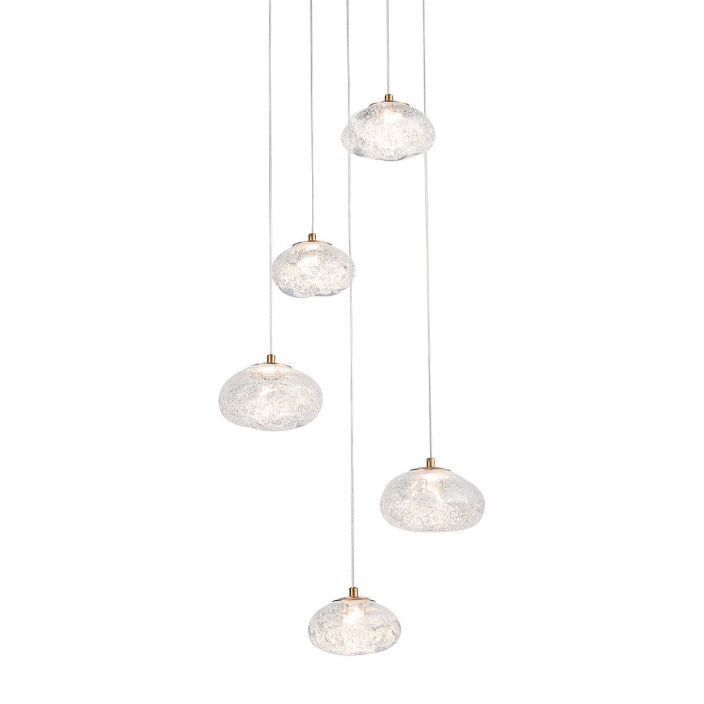 Подвесной светильник P98065-5 antique brass