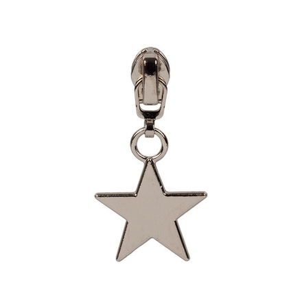 "Gamma" замок к молнии   спираль  т. 3   замок-автомат, цв.никель