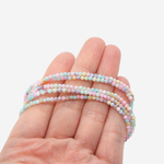 Перламутр морских ракушек "Конфетки", бусины в форме шара, 2,5мм