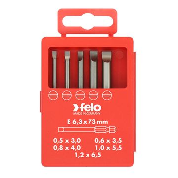 Набор бит SL Industrial  73 мм в кейсе, 5 шт Felo 03091716