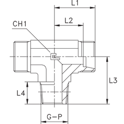 Штуцер FTC DL28 NPT1" (корпус)