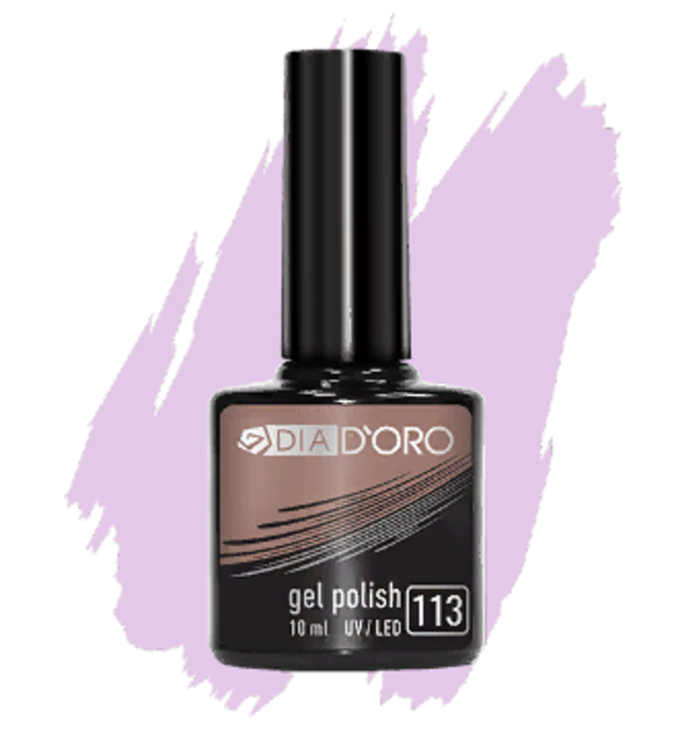 Dia D'oro Гель-лак для ногтей Gel Polish, трехфазный, №113, 10 мл
