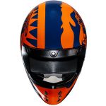 V60 Flame MC27 / Сине-оранжевый