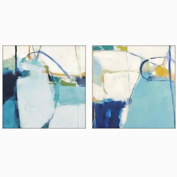 Набор из 2 постеров Something in Heaven 200х100 см, разноцветный