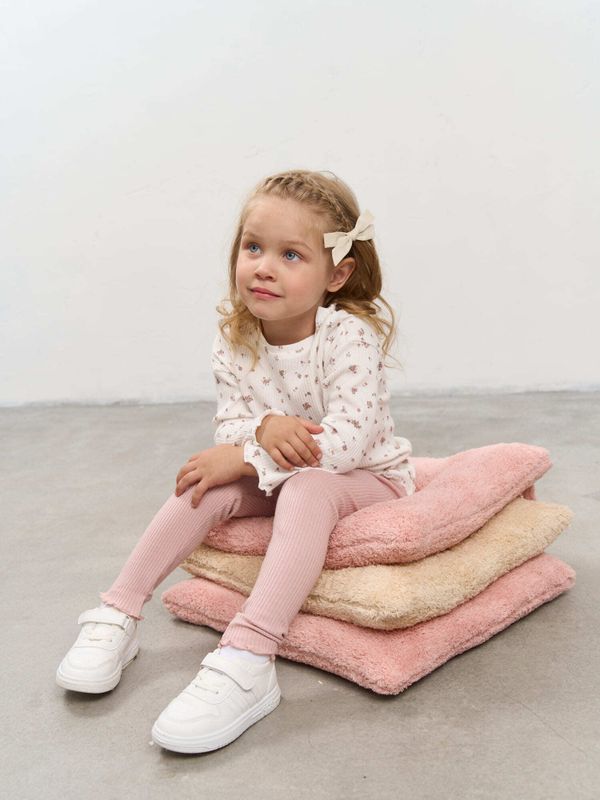 Лонгслив в рубчик 