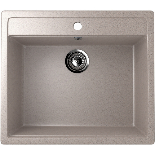 МОЙКА ULGRAN КВАДРАТНАЯ КЕРАМОГРАНИТ U-104 ПЕСОК 302