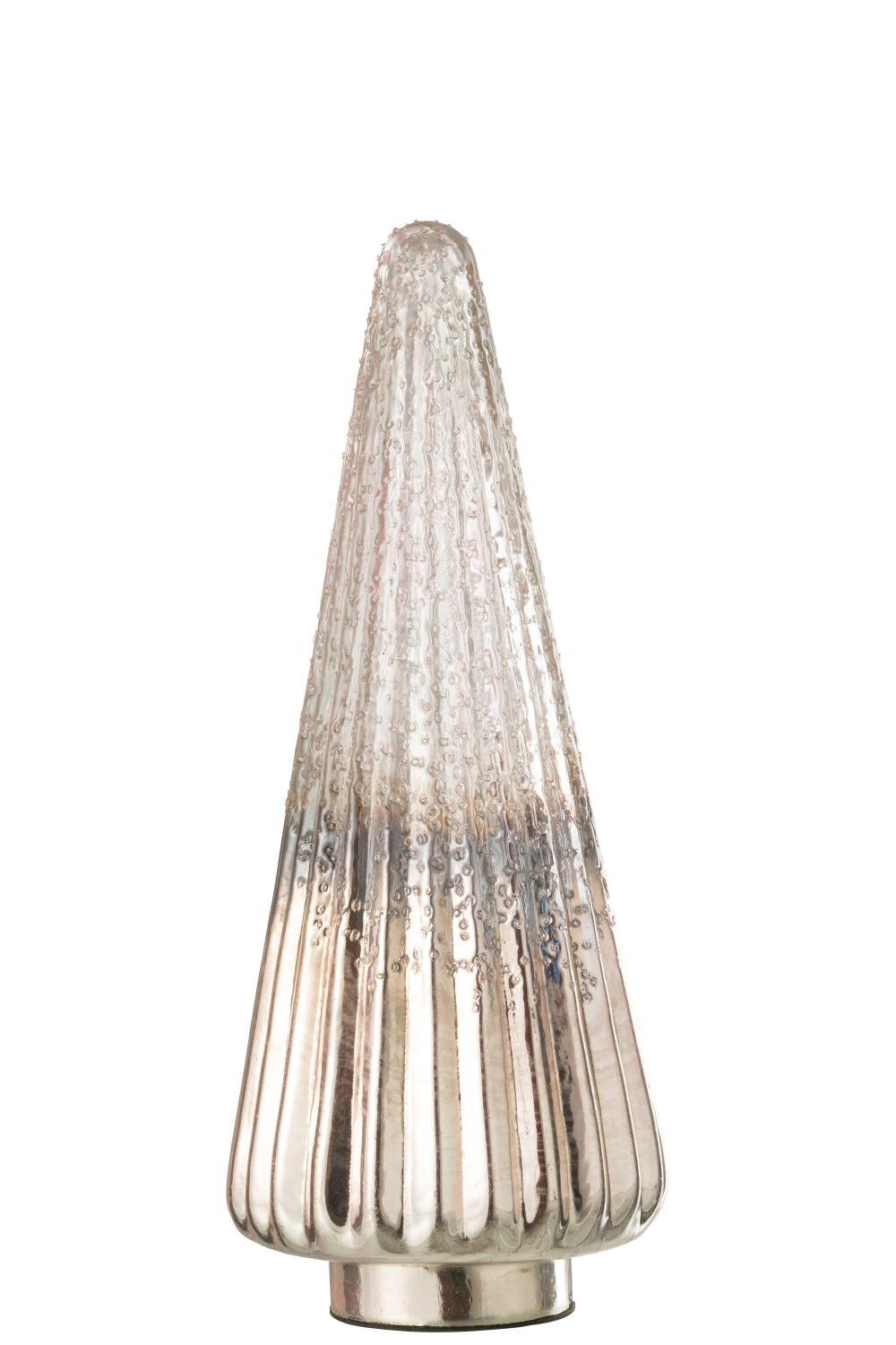 Декор "Ель розовый антик" 14х14х36см