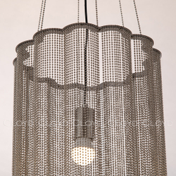 Подвесной светильник Cloyd ONASSIS P1 / Ø30 см - никель сатин (арт.11474)