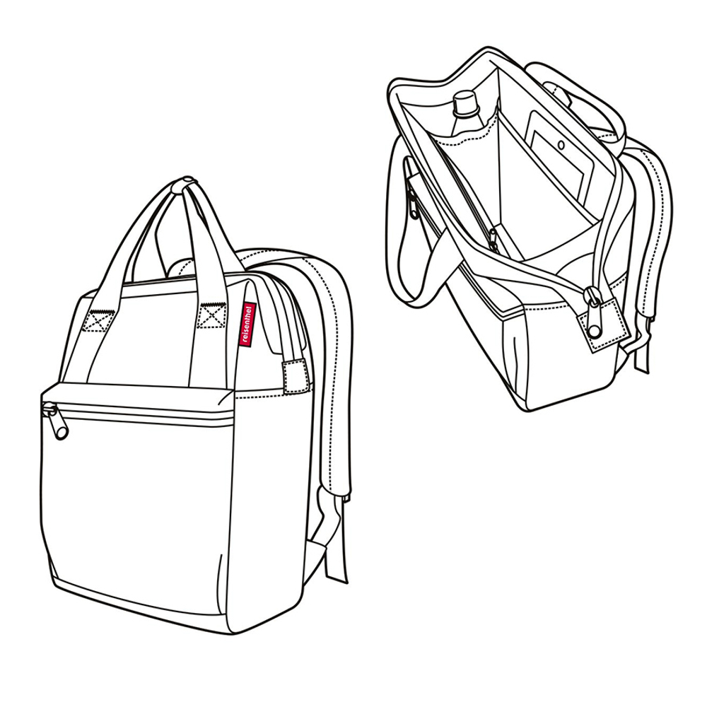 Рюкзак Allrounder R dots Reisenthel