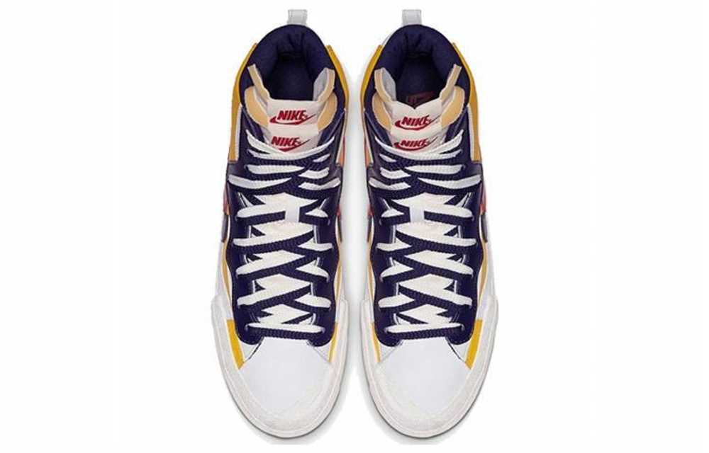 Кроссовки Sacai X Nike Blazer Gold