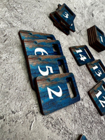 Номерки для гардероба 3х5 см