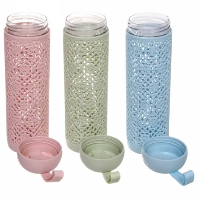 Бутылка питьевая пластиковая 650мл «Ажур»