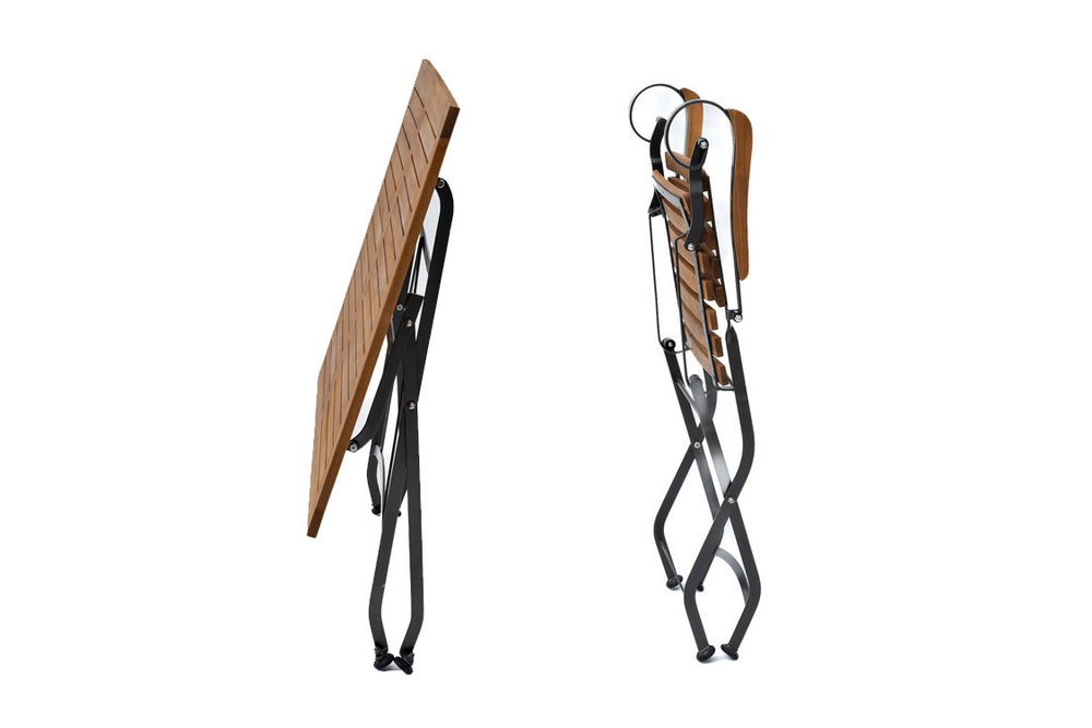 Обеденный комплект Joygarden ЛАТА М стулья с подлокотниками, коричневый