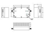 LT-PA-101G-33-33, Широкополосный усилитель мощности, 10 МГц - 1 ГГц, 33 дБ