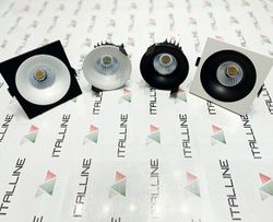 Встраиваемый светильник Italline IT06-6016 IT06-6016 black 3000K