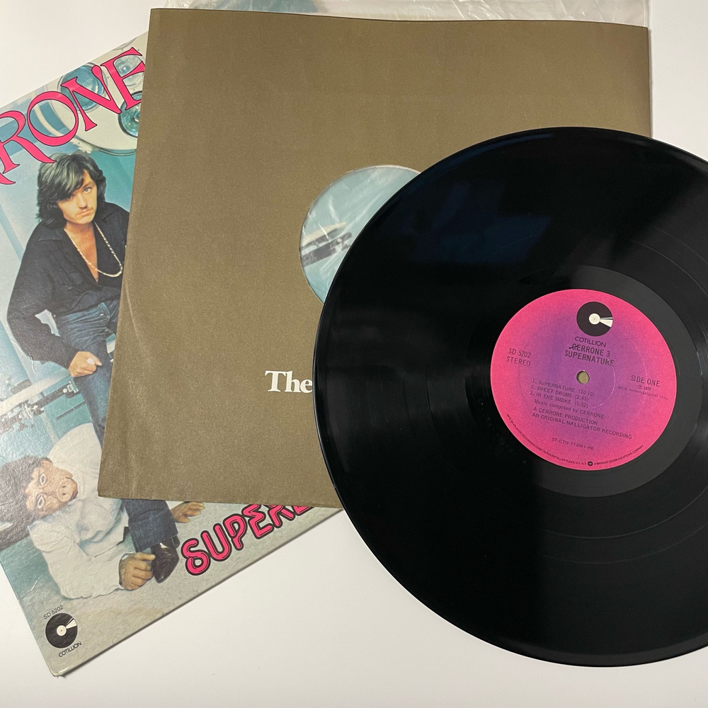 Винтажная виниловая пластинка LP Cerrone, Cerrone 3 Supernature (США 1977)