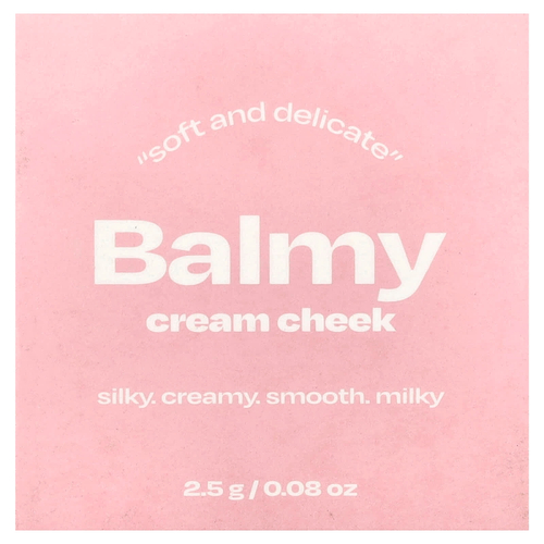 alternativestereo, бальзамический крем для щек, нежная роза, № 5, 2,5 г (0,08 унции)