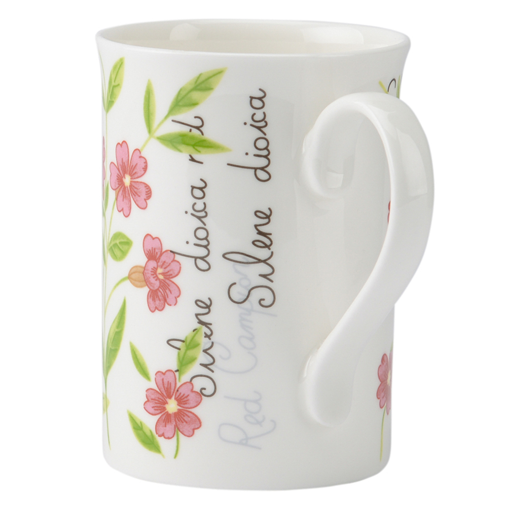 Кружка botanic 300 мл розовая