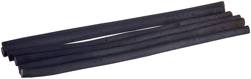 Уголь натуральный для рисования "Сонет", набор 6 шт., 170 мм, толщина 6-8 мм, 4541012