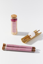 Палочки-благовония в стеклянной колбе SACRED ROSE