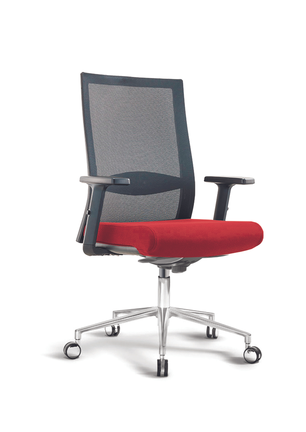 Брента/Brenta кресло операторское со спинкой-сеткой на пятилучие