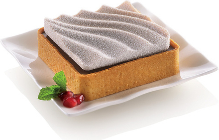 Форма для запекания Silikomart Forma do ciastek Kit Tarte Sand, квадратная, силикон, 6,7 см