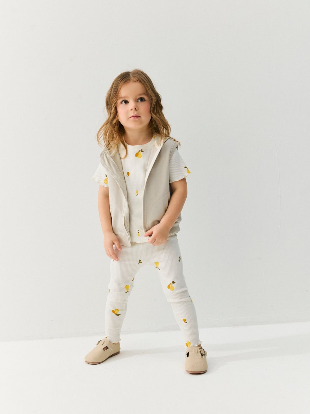 Футболка в рубчик "Груши" 0+