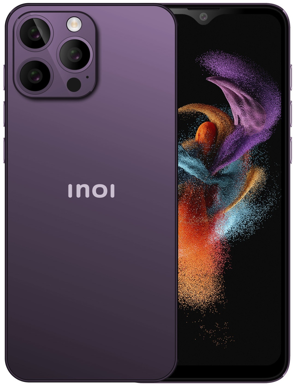 Смартфон INOI Note 13s 4 ГБ/128 ГБ фиолетовый
