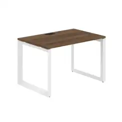 PR.207.DM.O59.WH / Стол 1200х800х750 / профиль: 59х59 белый; столешница: дуб модена