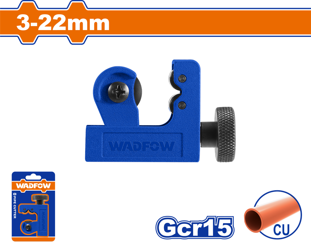 Труборез WADFOW WPC1622 3-22 мм