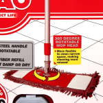 Швабра «Liao» с насадкой из микрофибры A130010