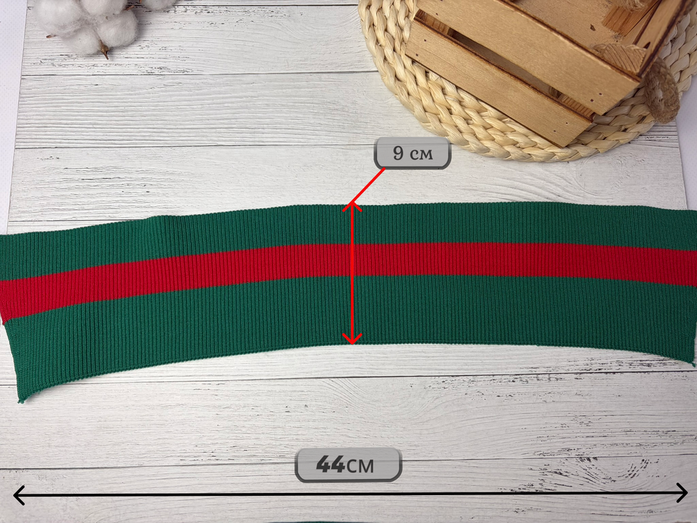 НАБОР Подвязов ДЛЯ ПОЛО Зелено-красный 2шт