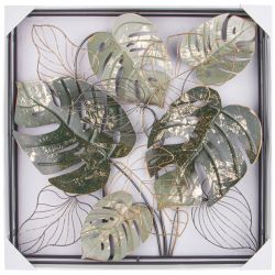 ПАННО НАСТЕННОЕ КОЛЛЕКЦИЯ "ЦВЕТОЧНАЯ СИМФОНИЯ" 80.6*80.6*10.8 СМ