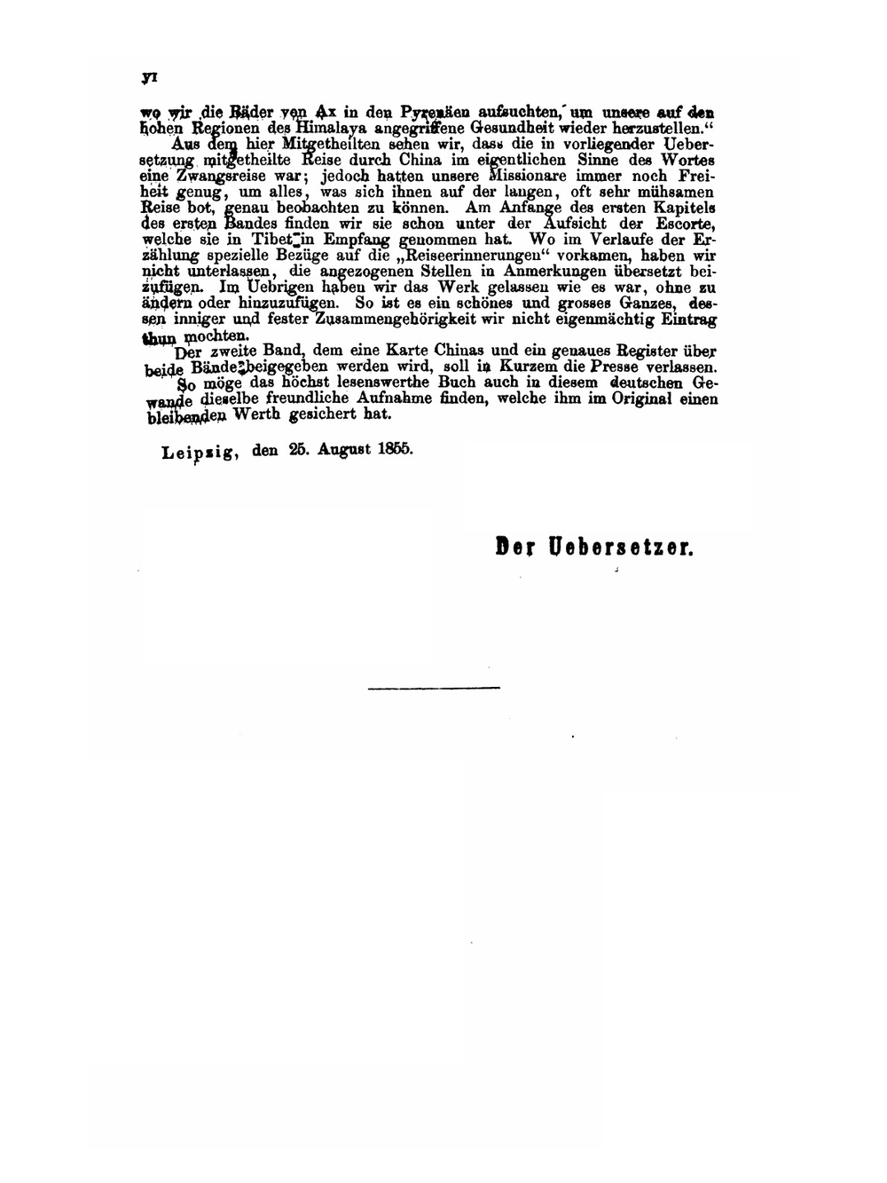 Das Chinesische Reich. Deutsche Ausgabe | H.E. Régis