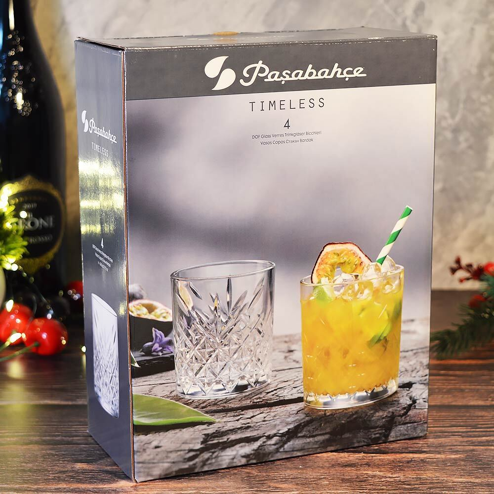 Набор стаканов для виски "Timeless" 4шт 345мл