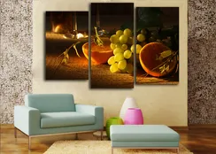 Модульная картина "Сочные фрукты"