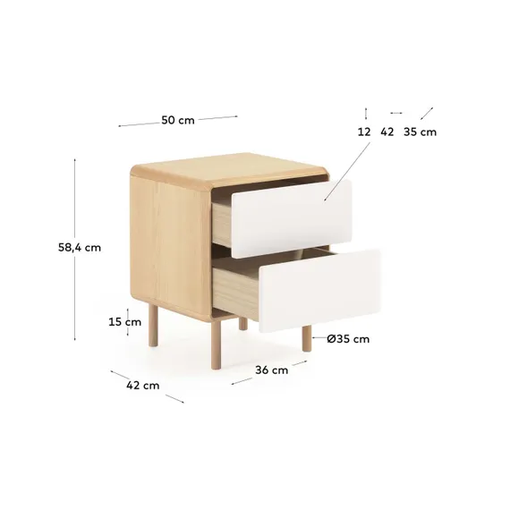 Прикроватная тумбочка Anielle