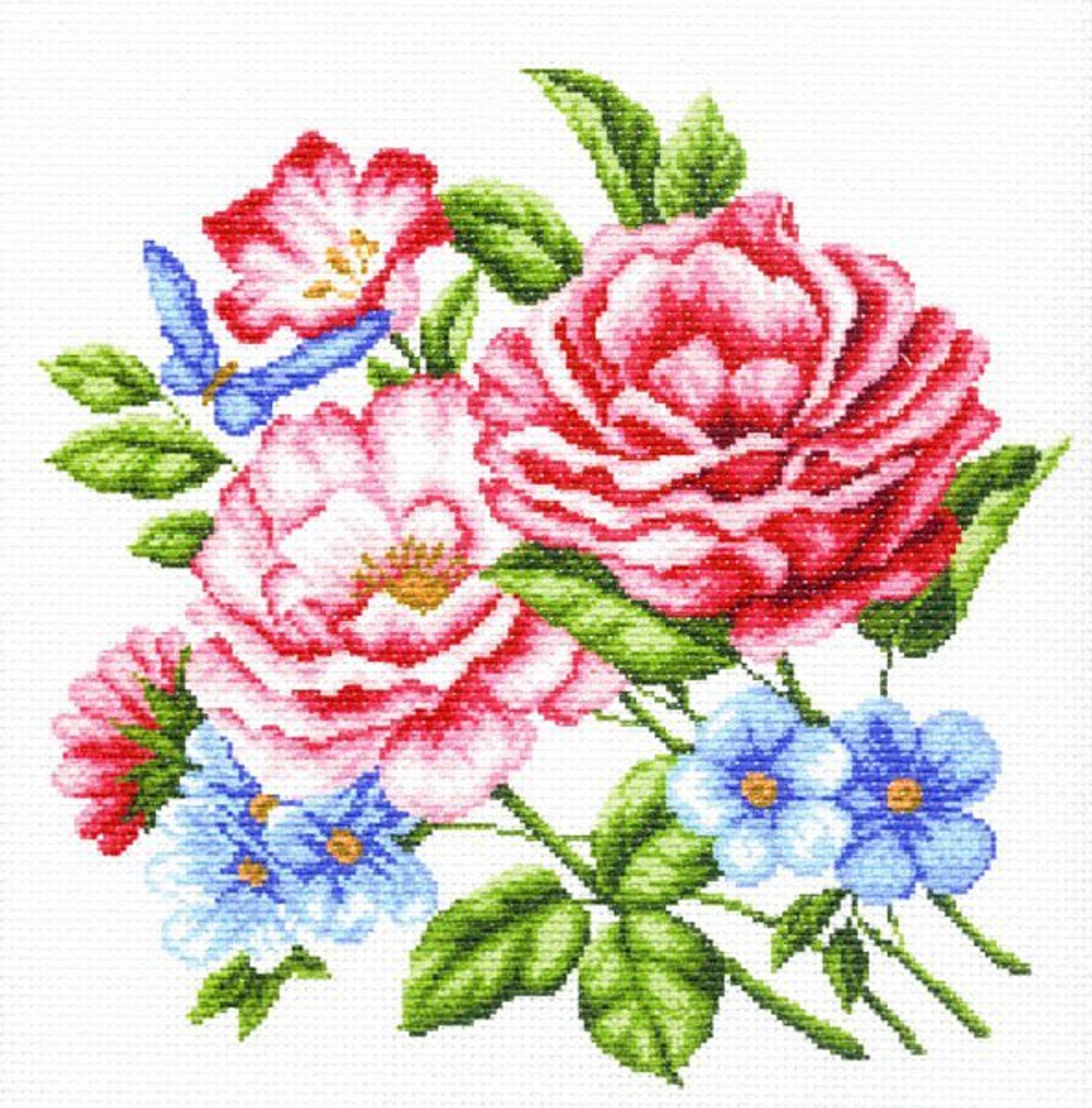 "Летний джаз"-1252 канва с рисунком