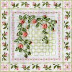 "Плетистая роза"-Ц-554  вышивка