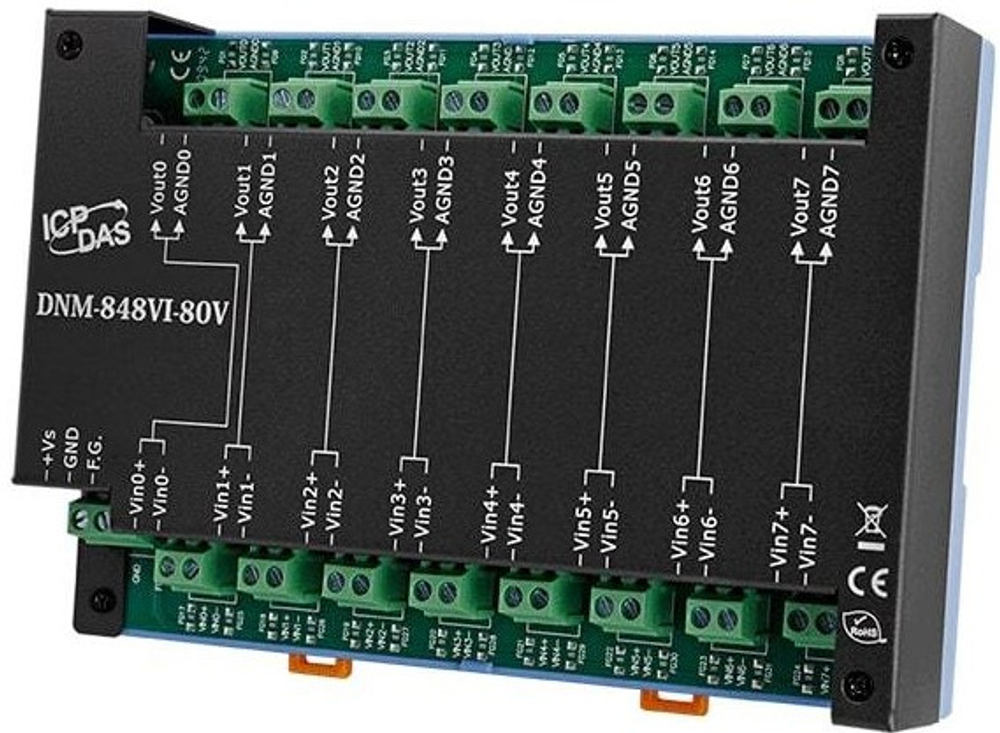Плата ICP DAS DN-848VI-80V CR
