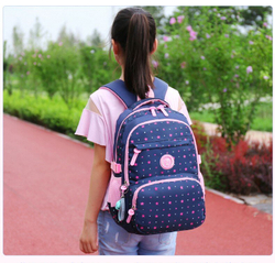 Школьный рюкзак для девочки 3 предмета (рюкзак, сумка, пенал), Розовый