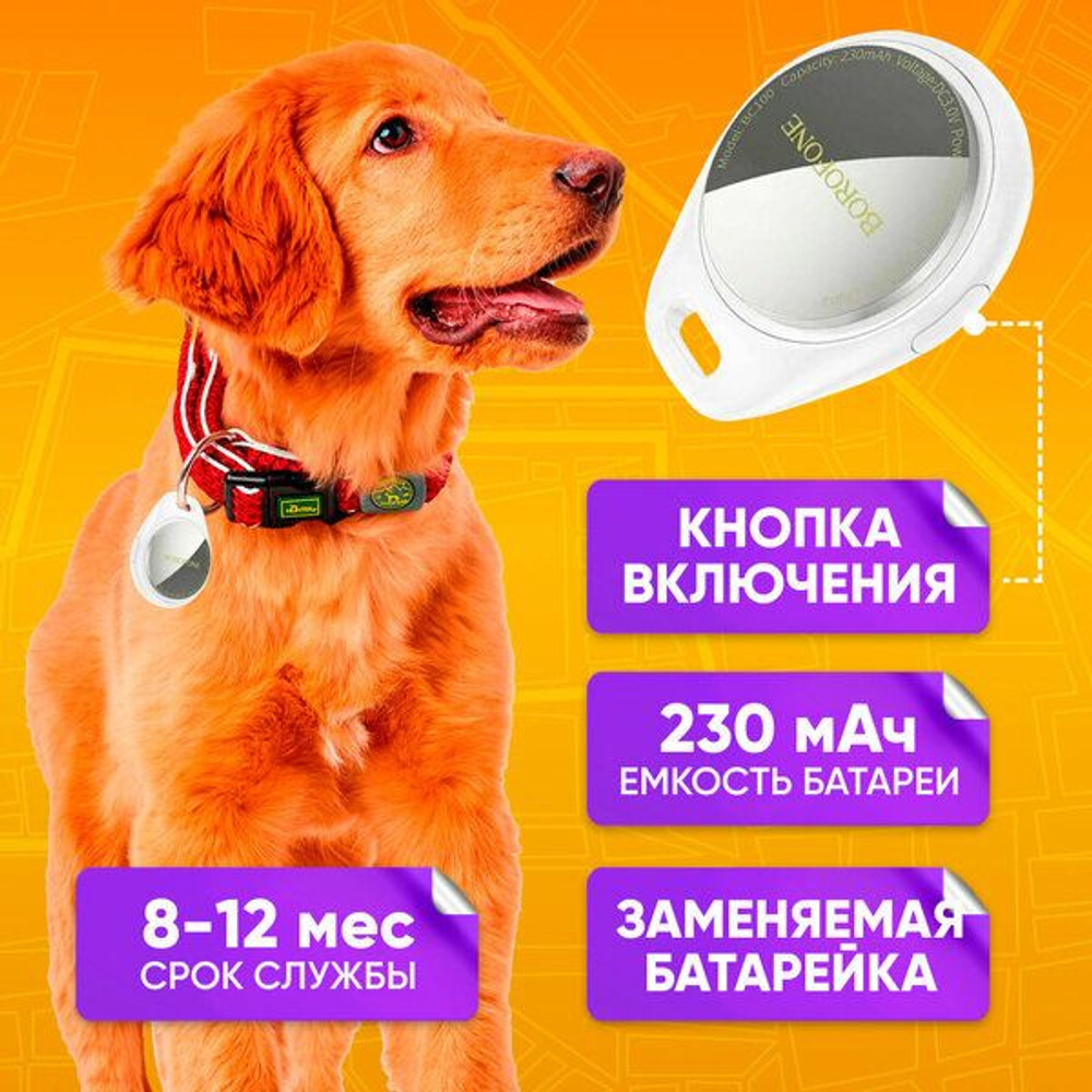 GPS-трекер BOROFONE BC100