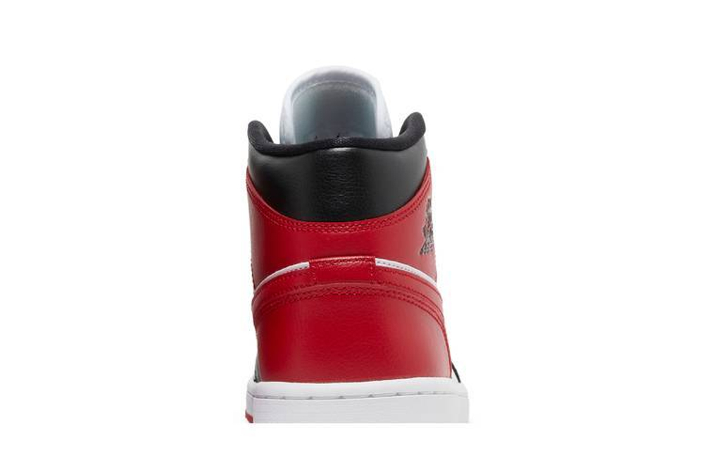 Кроссовки Jordan Air Jordan 1 Mid "Bred Toe" (Женская размерная сетка)
