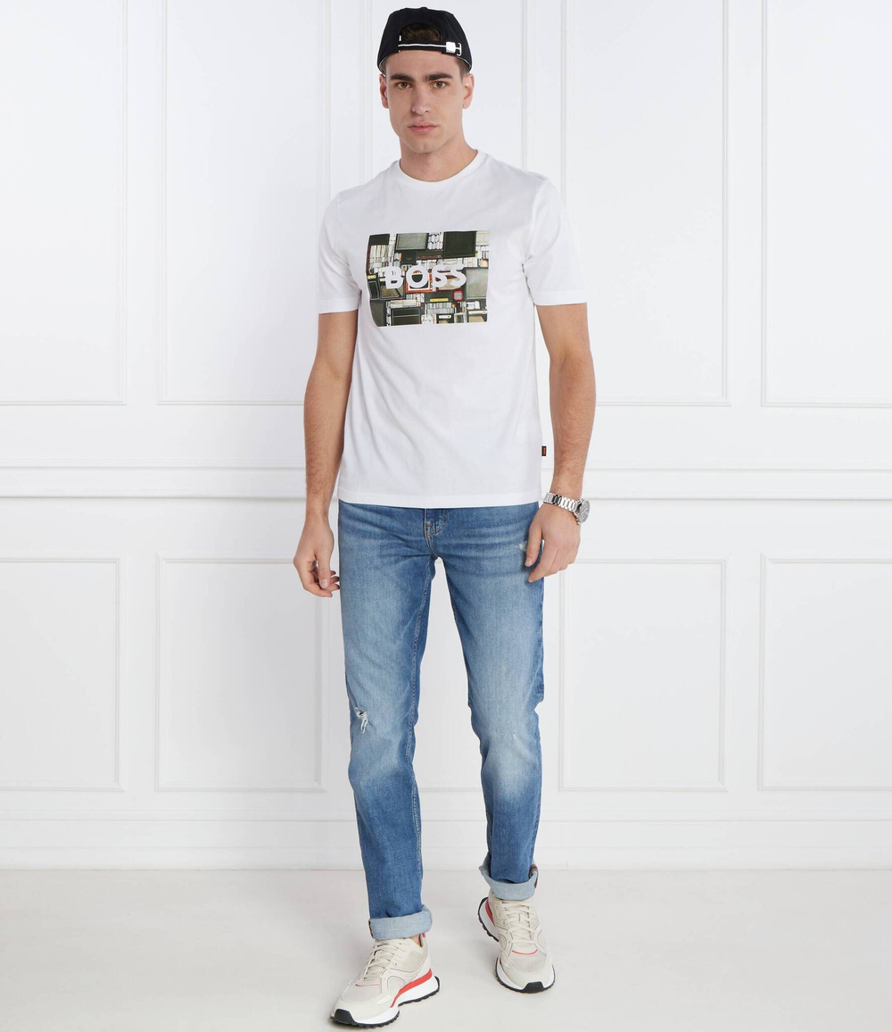 Футболка Teeheavyboss BOSS ORANGE - белый(50510009)