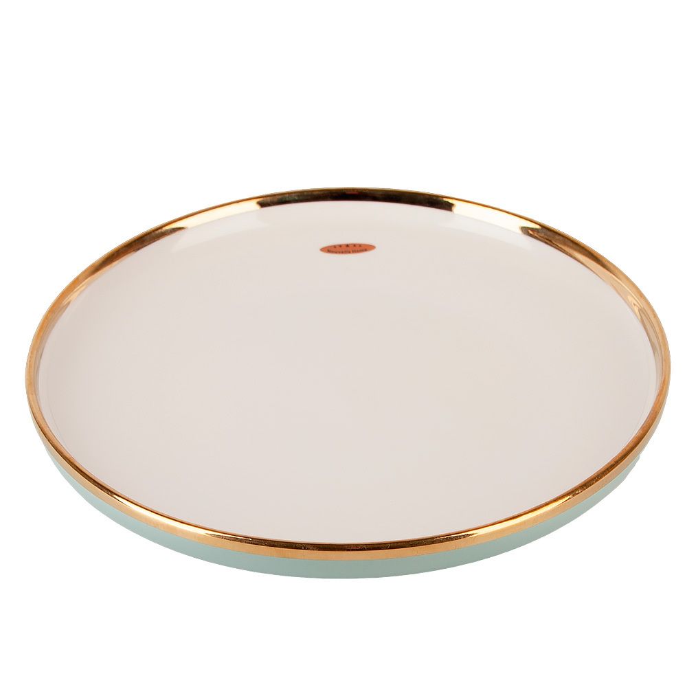Тарелка "Royal line. Mint" 25,5*25,5*3см. (min4) (транспортная упаковка)